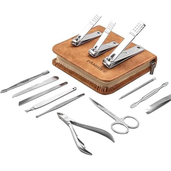 Manicure Set, Nail Professional Kit Manicure Kit Nail Clipper Set, 13PCS - Picture 7 of 7